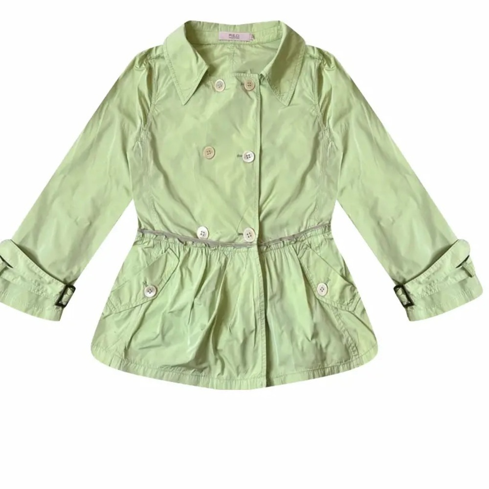 Valentino Mint Green Trench